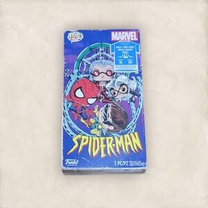 Funko Pop Tee Marvel Spider-Man Animated Series Blue Unisex T-shirt X-Large